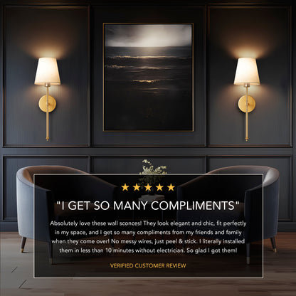 Luz Eterna Clásica (Set de 2 + 2 bombillas incluidas)