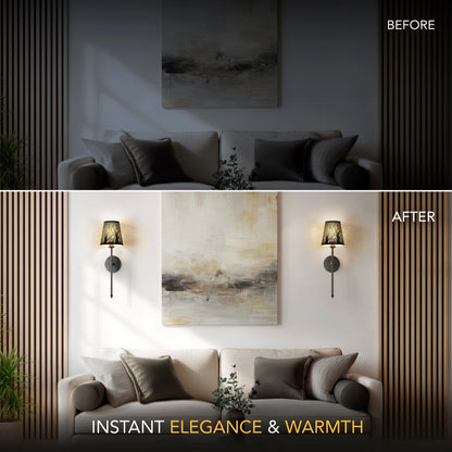 Luz Eterna Metálica (Set de 2)