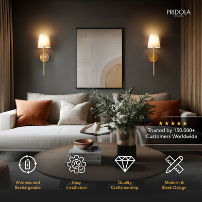 Luz Eterna Clásica (Set de 2 + 2 bombillas incluidas)