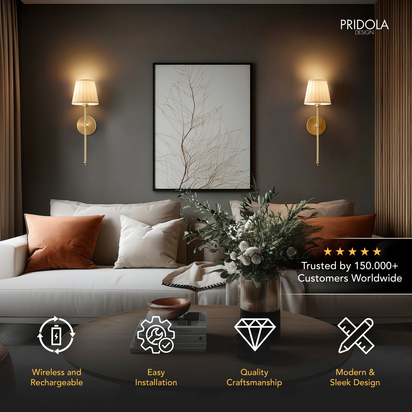 Luz Eterna Plegada (Set de 2)