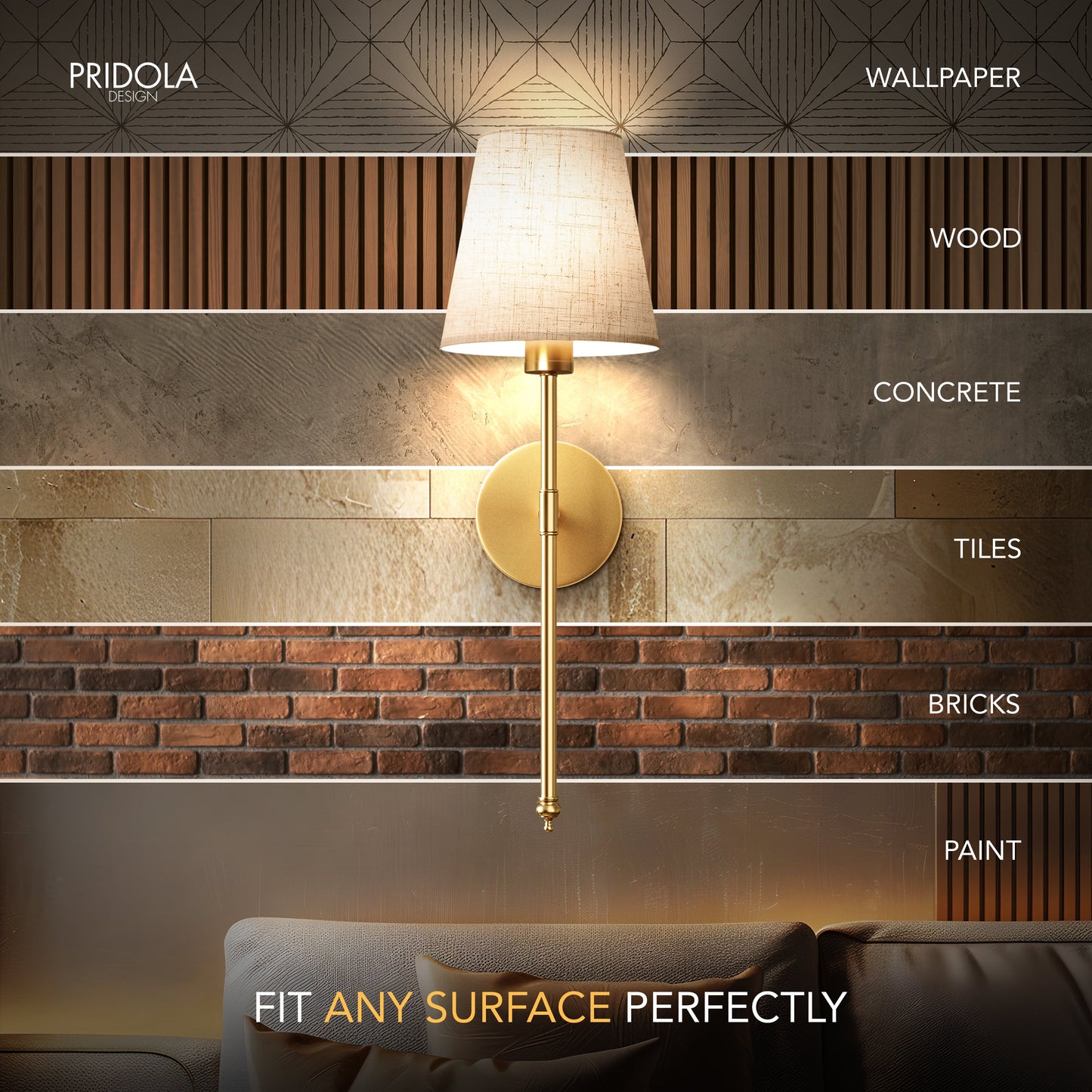 Luz Eterna Arena Dorada (Set de 2)