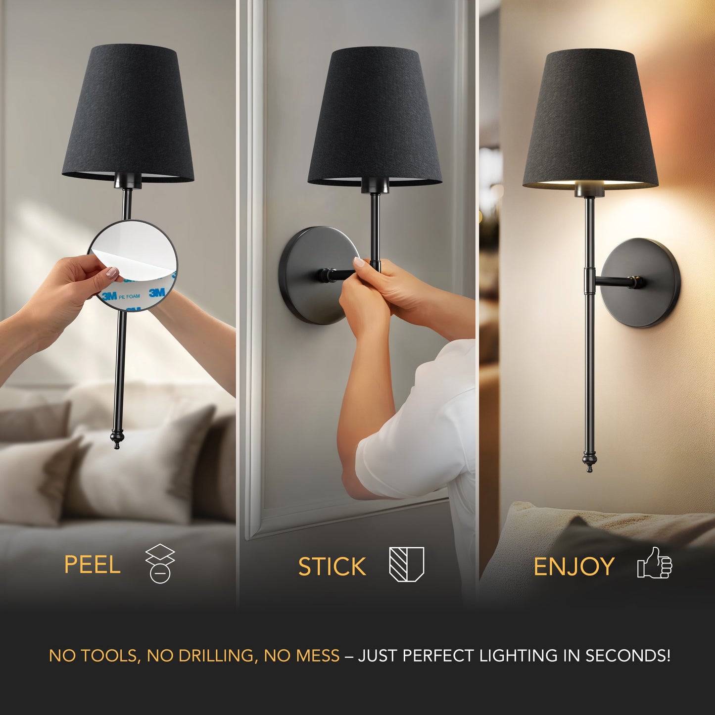 Luz Eterna Noche (Set de 2)