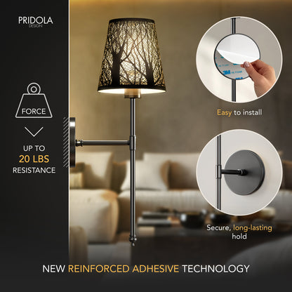 Luz Eterna Metálica (Set de 2)